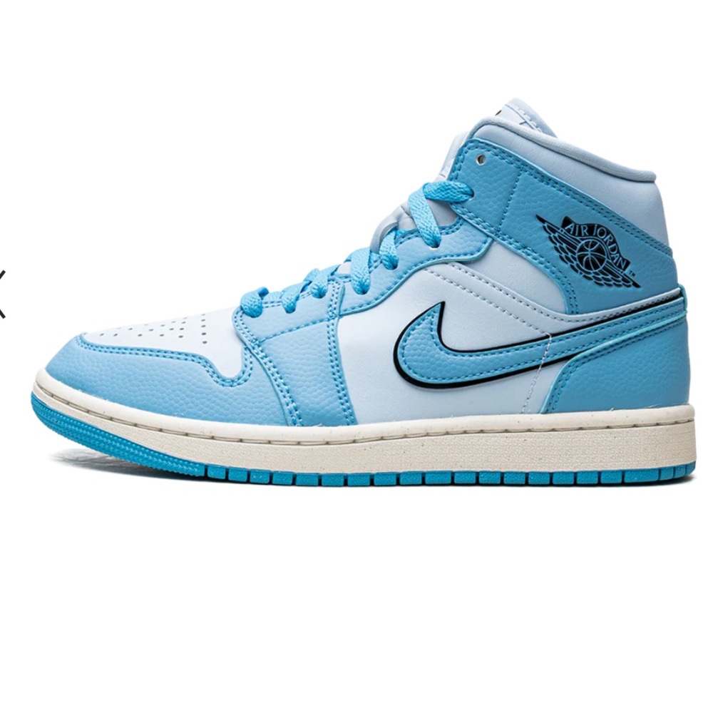 Nike Air Jordan 1 Mid SE 'Ice Blue' Size 8 NWT